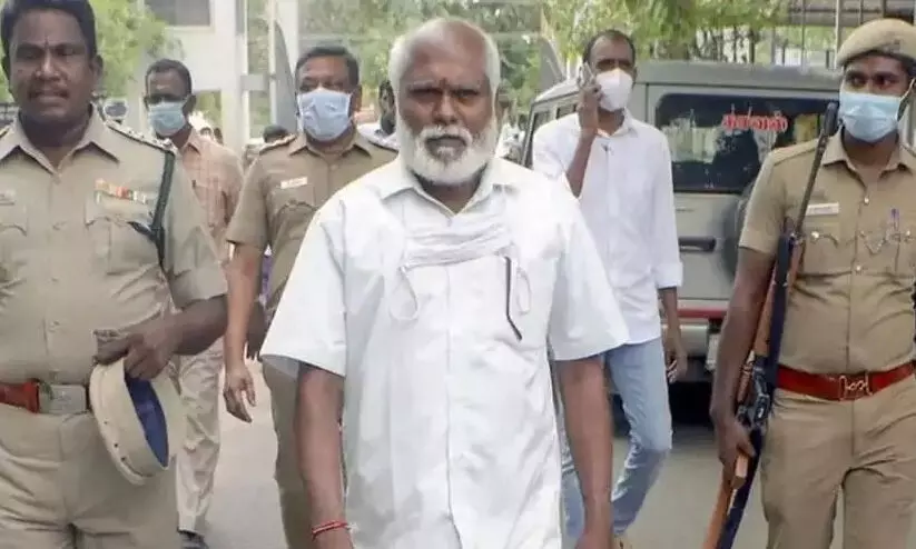 രാജീവ് ഗാന്ധി വധക്കേസിൽ വിട്ടയച്ച ശാന്തൻ മരിച്ചു രാജീവ് ഗാന്ധി വധക്കേസിൽ വിട്ടയച്ച ശാന്തൻ മരിച്ചു