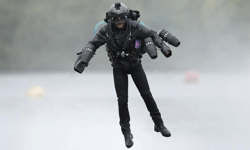 Jet suit race Jet suit race