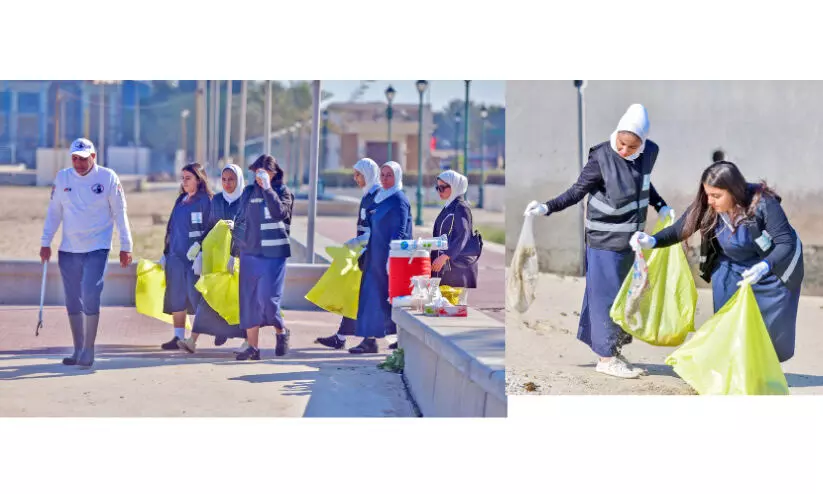 കുവൈത്ത്: തീ​ര​വും തെ​രു​വും ശു​ചീ​ക​രി​ച്ച് മു​നി​സി​പ്പാ​ലി​റ്റി