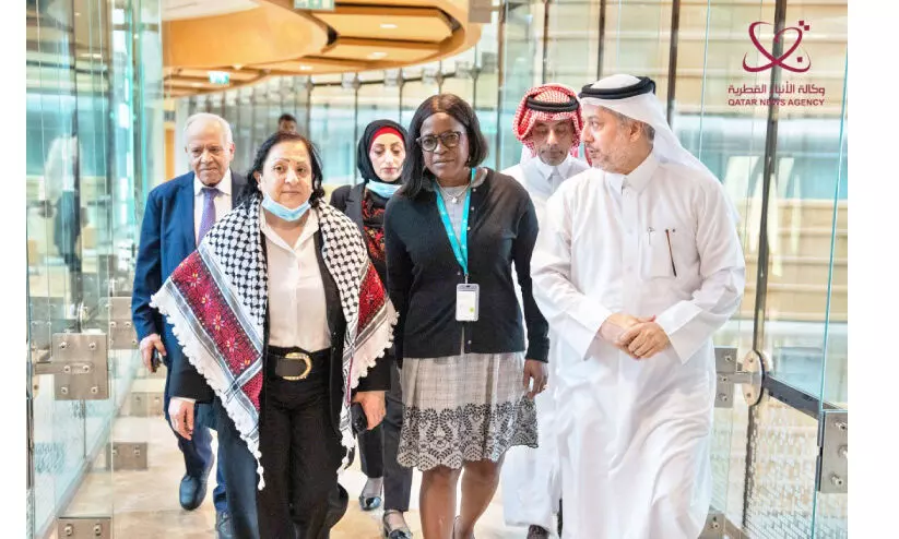 ഇസ്രായേൽ ആക്രമണത്തിൽ മുറിവേറ്റവർക്ക് സാന്ത്വനവുമായി മന്ത്രിയെത്തി ഇസ്രായേൽ ആക്രമണത്തിൽ മുറിവേറ്റവർക്ക് സാന്ത്വനവുമായി മന്ത്രിയെത്തി