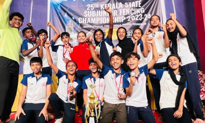 ഫെ​ന്‍സി​ങ്ങി​ല്‍ പു​തി​യ പ്ര​തീ​ക്ഷ​ക​ളു​മാ​യി കാ​സ​ര്‍കോ​ട്ടെ താ​ര​ങ്ങ​ള്‍