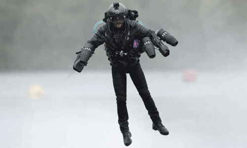 Jet suit race