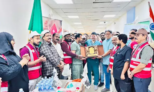 ന​വോ​ദ​യ മ​ക്ക ഈ​സ്​​റ്റ്​ ഏ​രി​യാ​ക​മ്മി​റ്റി ര​ക്ത​ദാ​ന ക്യാ​മ്പ്