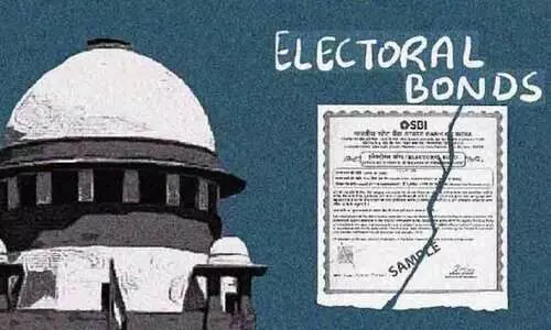 സുപ്രീംകോടതി വിധി വരുന്നതിന് ആഴ്ചകൾക്ക് മുമ്പ് കേന്ദ്രസർക്കാർ അടിച്ചിറക്കിയത് 8,350 കോടി രൂപയുടെ ഇലക്ടറൽ ബോണ്ടുകൾ സുപ്രീംകോടതി വിധി വരുന്നതിന് ആഴ്ചകൾക്ക് മുമ്പ് കേന്ദ്രസർക്കാർ അടിച്ചിറക്കിയത് 8,350 കോടി രൂപയുടെ ഇലക്ടറൽ ബോണ്ടുകൾ