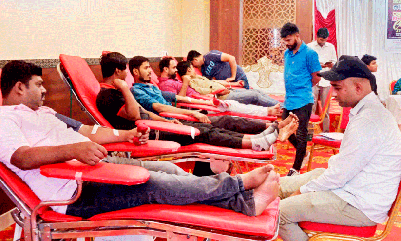 AIKMCC blood donation camp AIKMCC blood donation camp