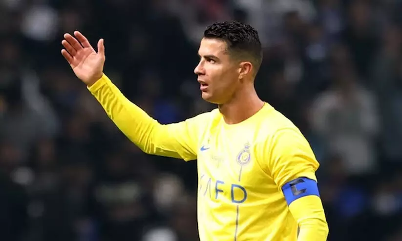 അശ്ലീല ആംഗ്യം: ക്രിസ്റ്റ്യാനോക്ക് മത്സര വിലക്ക്; 30,000 സൗദി റിയാൽ പിഴയും ചുമത്തി