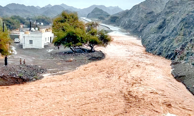 One of the overflown vaadhi