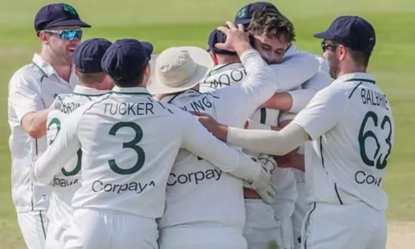 ടെസ്റ്റിൽ കന്നിജയം കുറിച്ച് അയർലൻഡ്