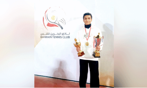 Abdurahman al dasori with trophies