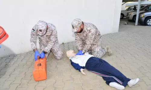 പ്ര​ഥ​മ ശു​ശ്രൂ​ഷ പ​രി​ശീ​ല​നം