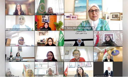 from arab league committee meeting