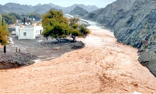 One of the overflown vaadhi