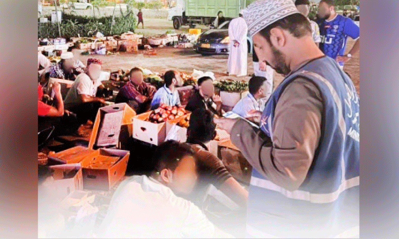 Migrant workers caught in seeb