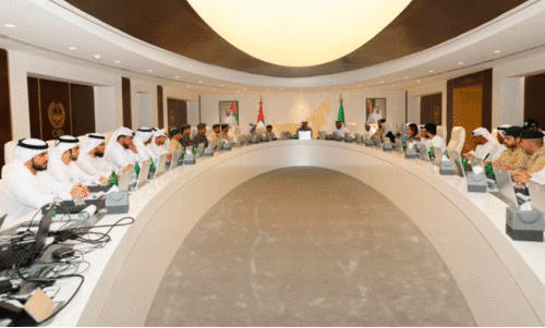 dubai police declaring Anti-begging campaign