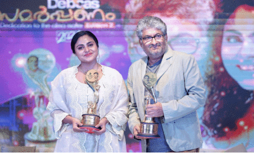 Debcas alumuni awarded Shyam prasad and Vincy alosius