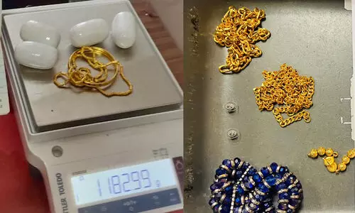 നെടുമ്പാശ്ശേരിയിൽ സ്വർണ കടത്ത്; ഒരു സ്ത്രീ ഉൾപ്പെടെ മൂന്ന് പേർ പിടിയിൽ