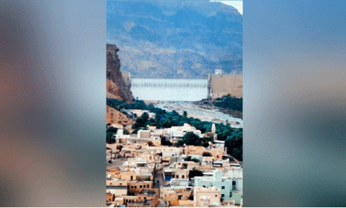Vadi daikha dam overflown in rain