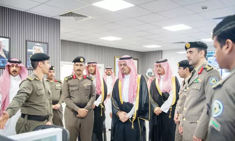 മക്ക-ജിദ്ദ ഹൈവേയിലെ ശുമൈസി ചെക്ക് പോയന്റ് ഡെപ്യൂട്ടി ഗവർണർ സന്ദർശിച്ചു മക്ക-ജിദ്ദ ഹൈവേയിലെ ശുമൈസി ചെക്ക് പോയന്റ് ഡെപ്യൂട്ടി ഗവർണർ സന്ദർശിച്ചു