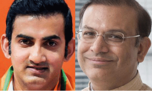 ഗൗ​തം ഗം​ഭീ​ർ, ജ​യ​ന്ത് സി​ൻ​ഹ