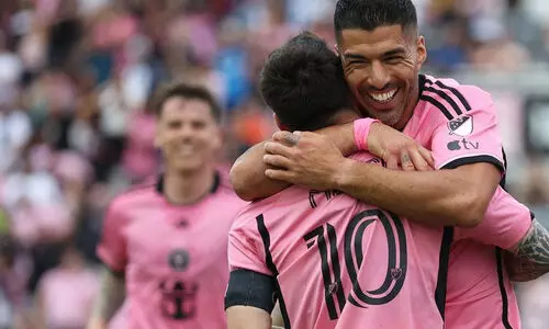 മെസ്സിക്കും സുവാരസിനും ഇരട്ട ഗോൾ; തകർപ്പൻ ജയവുമായി ഇന്റർമയാമി