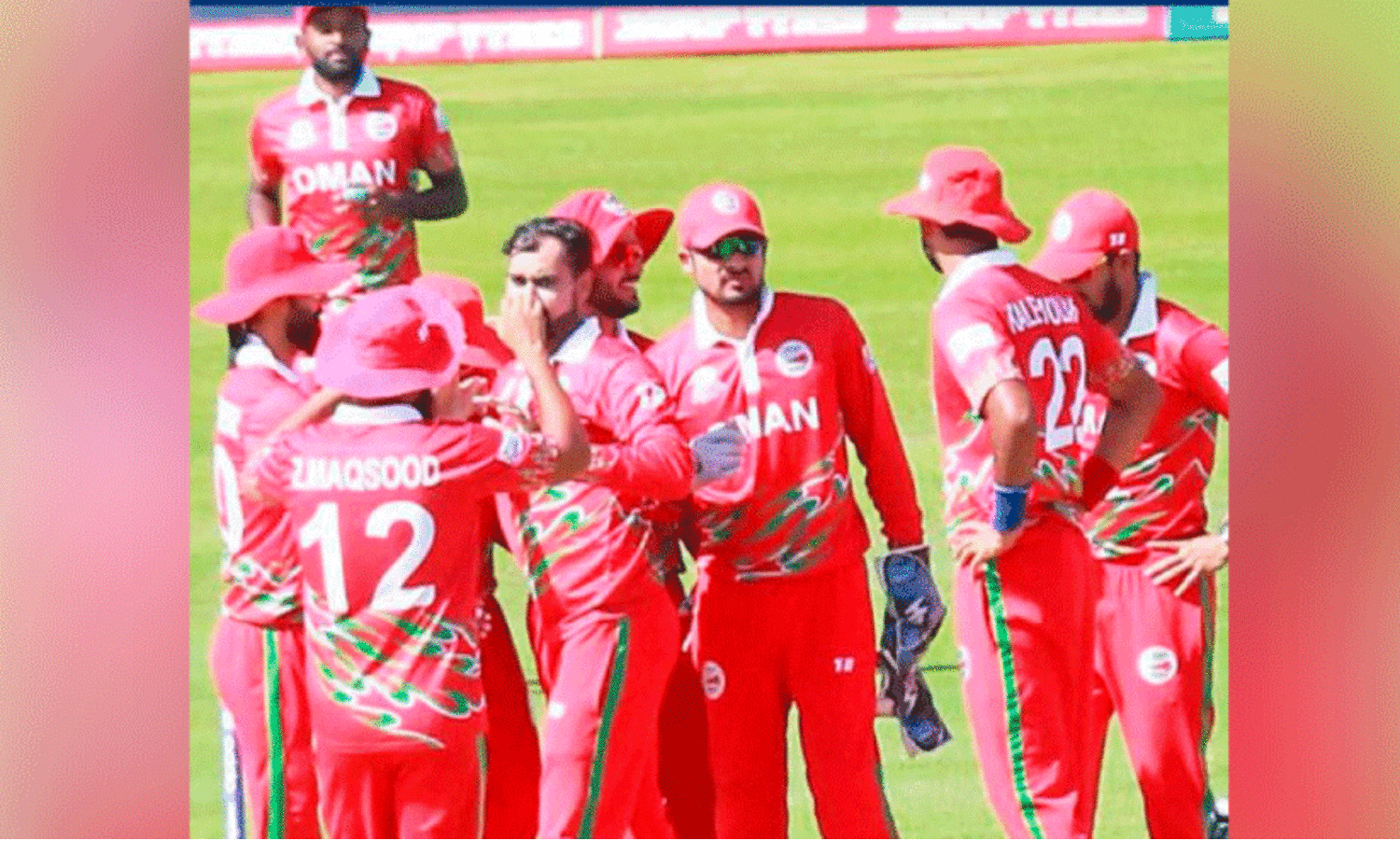 Oman team members