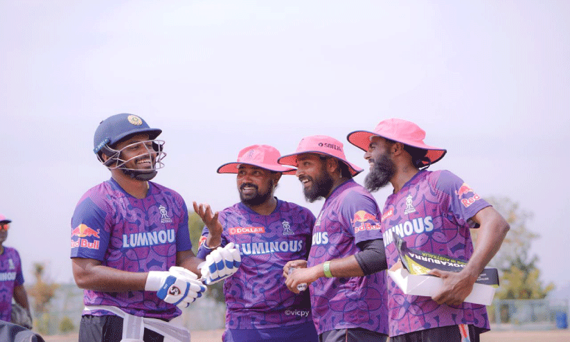 പെരിന്തൽമണ്ണയിൽ പവർ ഹിറ്റ്; ഐ.പി.എൽ തിരക്കിലേക്ക് സഞ്ജു പെരിന്തൽമണ്ണയിൽ പവർ ഹിറ്റ്; ഐ.പി.എൽ തിരക്കിലേക്ക് സഞ്ജു