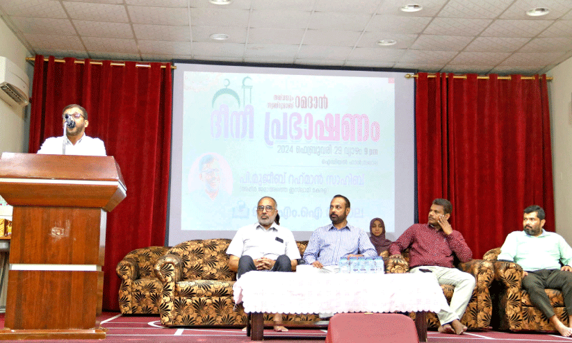 P mujeeb rahman talks about ramadan P mujeeb rahman talks about ramadan