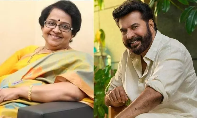 mallika sukumaran About Mammootty would have become a Supreme Court Justice if he had not come to the cinema