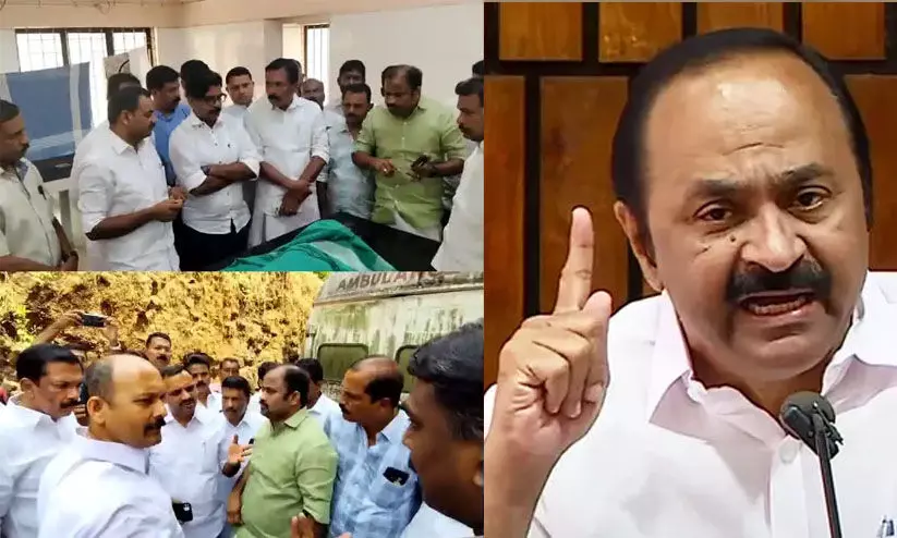 വയോധികയുടെ മരണത്തിന് ഉത്തരവാദി കഴിവുകെട്ട സര്ക്കാരും വനം വകുപ്പുമെന്ന് വി.ഡി സതീശൻ വയോധികയുടെ മരണത്തിന് ഉത്തരവാദി കഴിവുകെട്ട സര്ക്കാരും വനം വകുപ്പുമെന്ന് വി.ഡി സതീശൻ