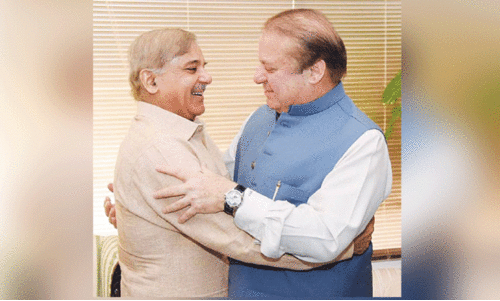 ശഹബാസ് ശരീഫും നവാസ് ശരീഫും