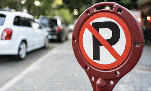 Unauthorized parking