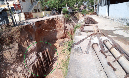 പ്രവൃത്തി അശാസ്ത്രീയമെന്ന്; കാരയ്ക്കാമണ്ഡപത്തെ കനാല്‍ഭിത്തി ബലപ്പെടുത്തല്‍ വിവാദത്തില്‍