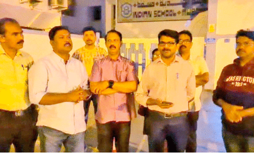 parents after Muscat indian school Open forum