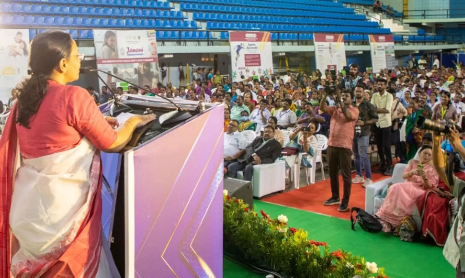 ആയുഷ് മേഖലയെ ഹെല്‍ത്ത് ഹബ്ബാക്കി മാറ്റുമെന്ന് വീണ ജോര്‍ജ്