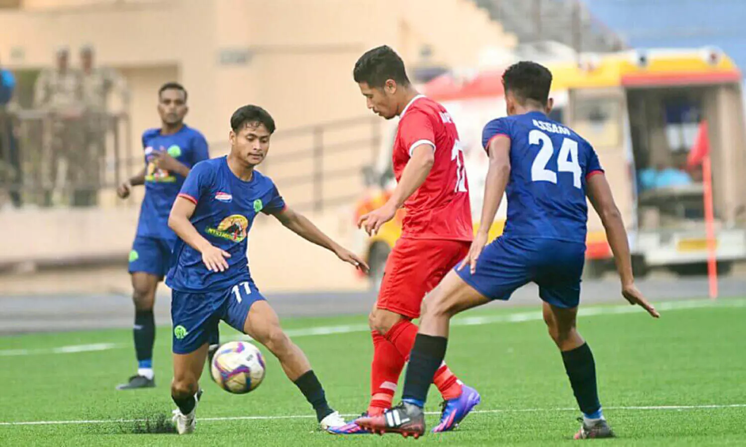 സന്തോഷ് ട്രോഫി: അസമിനെ മുക്കി മണിപ്പൂർ സെമിയിൽ