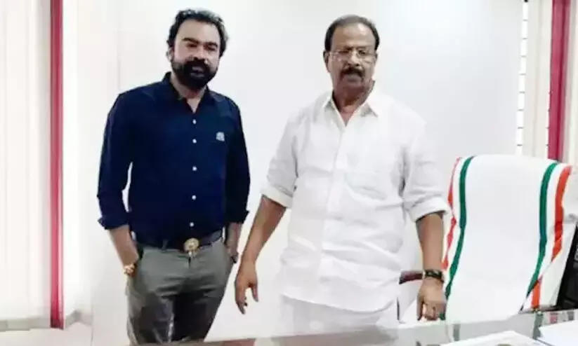 monson mavunkal and K Sudhakaran