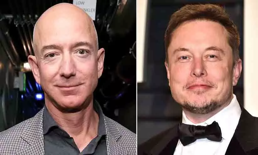 Jeff Bezos, Elon Musk