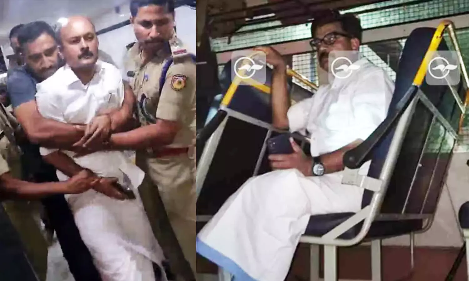 വീണ്ടും അറസ്റ്റ് ചെയ്യാൻ പൊലീസ് നീക്കം; കുഴൽനാടനും ഷിയാസും കോടതിയിലേക്ക് ഓടിക്കയറി, സ്ഥലത്ത് സംഘർഷം