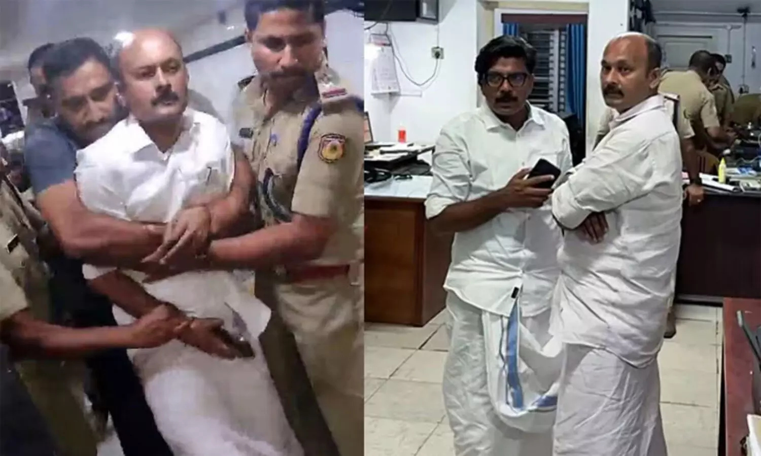 ഷിയാസിനെ ജയിലില്‍ അടയ്ക്കണമെന്ന് പൊലീസിന് വാശി, പൊലീസുകാര്‍ ഇങ്ങനെ ചിരിപ്പിക്കരുത് -വി.ഡി. സതീശൻ