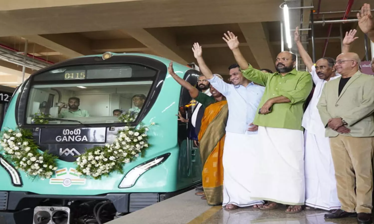 കൊച്ചി മെട്രോ ഫേസ് ഒന്ന് -ബി പ്രധാനമന്ത്രി നാടിന് സമര്‍പ്പിച്ചു