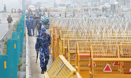 കർഷക പ്രക്ഷോഭം: ഡൽഹിയിൽ വൻ സുരക്ഷ,144 പ്രഖ്യാപിച്ചു