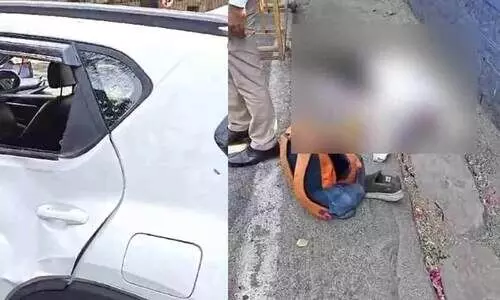 ഓടുന്ന ട്രെയിനിൽ നിന്ന് കാൽ തെറ്റി കാറിനു മുകളിൽ വീണ് യുവാവ് മരിച്ചു