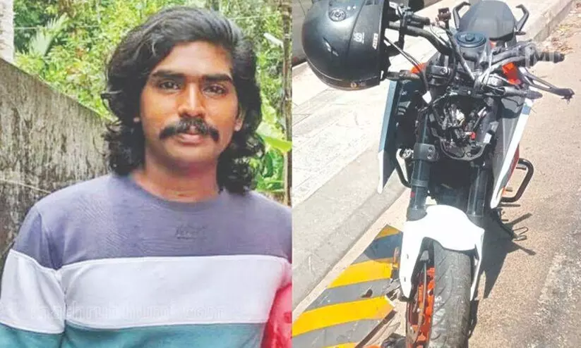 പിറന്നാളിന് ബൈക്ക് വാങ്ങാൻ ടെസ്റ്റ് ഡ്രൈവിനിടെ യുവാവ് മരിച്ചു