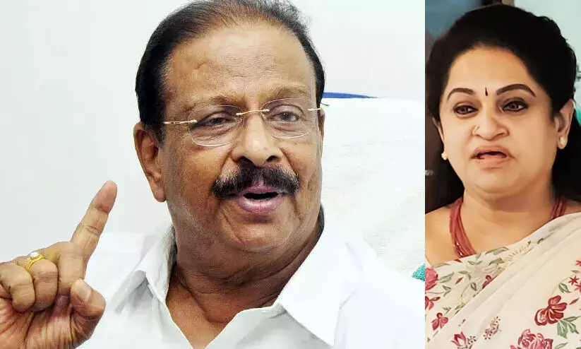 Padmaja Venugopal, K Sudhakaran