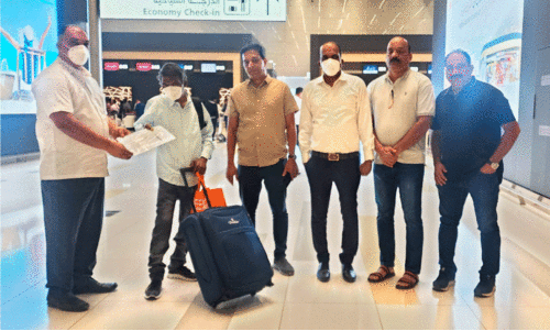 BKSF see off hyderabadi native