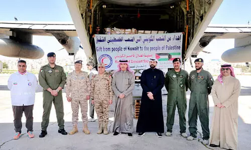 ഗസ്സക്ക് കുവൈത്ത് സഹായം തുടരുന്നു; 10 ടൺ അവശ്യസാധനങ്ങൾ അയച്ചു ഗസ്സക്ക് കുവൈത്ത് സഹായം തുടരുന്നു; 10 ടൺ അവശ്യസാധനങ്ങൾ അയച്ചു