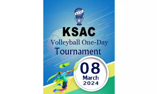 കെ.​എ​സ്.​എ.​സി വോ​ളി​ബാ​ൾ ടൂ​ർ​ണ​മെ​ന്‍റ് നാ​ളെ