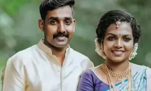 The husband was arrested in the case of the newlywed