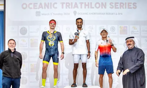 യു.​എ.​ഇ ട്ര​യാ​ത്‌​ല​ണി​ൽ കു​വൈ​ത്തി​ന് സ്വ​ർ​ണം