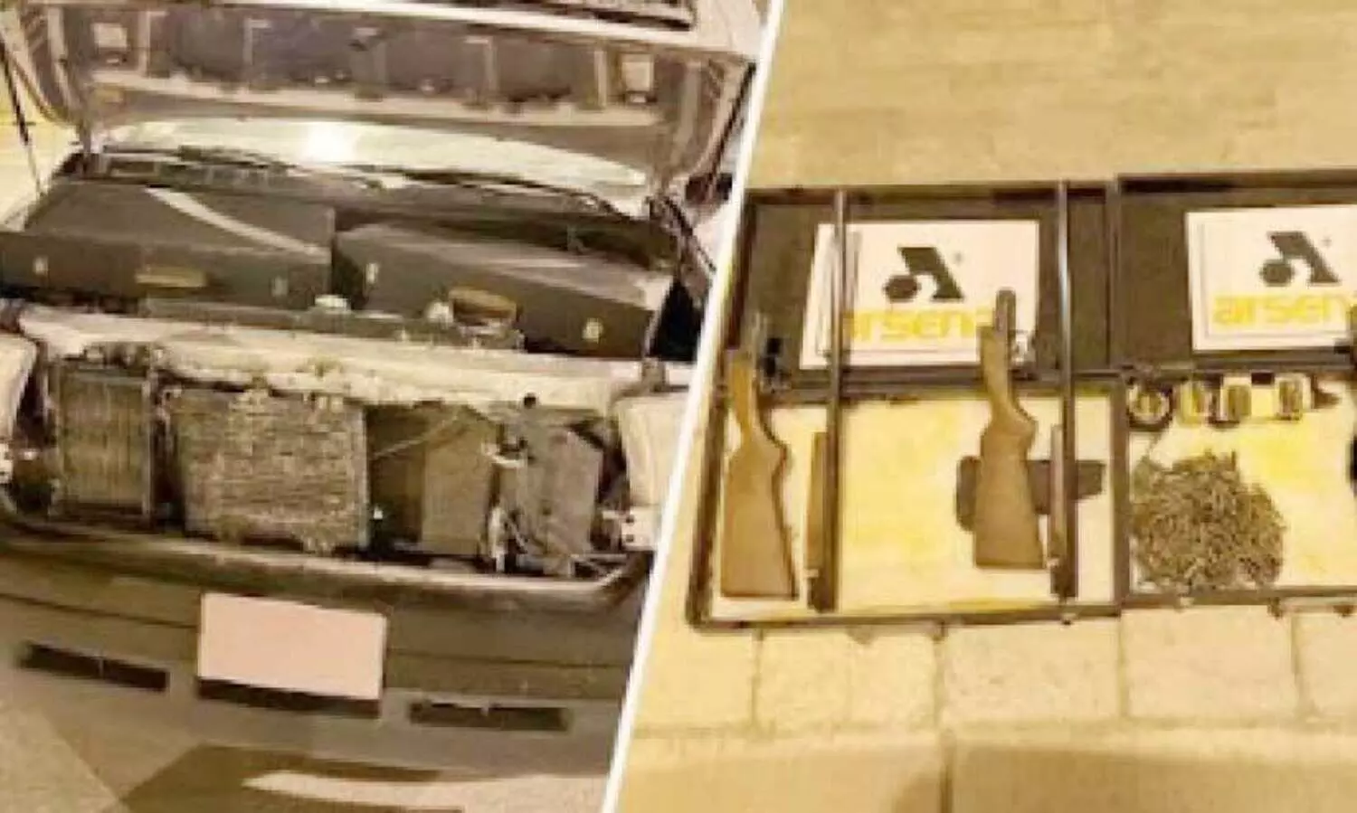 തോ​ക്കു​ക​ളും വെ​ടി​യു​ണ്ട​ക​ളും